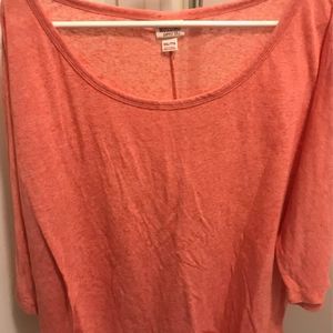 Women’s plus size XXL pink top by Mossimo Supply Co